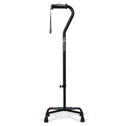 Adjustable Quad Cane for Right or Left Hand Use, Large Base - 1 Each