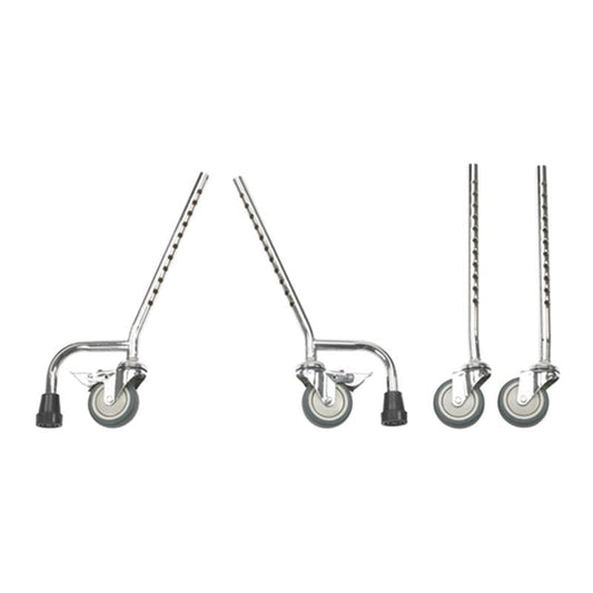 First Class School Chair Legs with Casters, Large - Box of 4