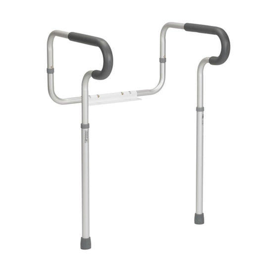 Toilet Safety Frame with Padded Armrests - 1 Each