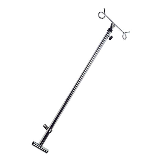 Universal Wheelchair Telescoping I. V. Pole - 1 Each
