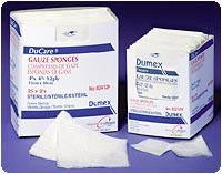 BX/25PK (2/PK) DUCARE GAUZE DRESSING SPONGE 2IN x 2IN, 12PLY, C-FOLD, STERILE