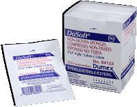 BX/25 DUSOFT SPONGE, 2IN X 2IN, 4PLY, STERILE, 2'S