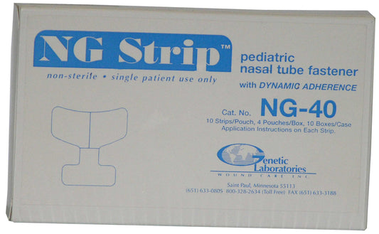 BX/40 NG STRIP NASAL TUBE FASTENER PEDIATRIC FLEXIBLE ONE-PIECE DESIGN