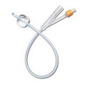 BX/10 100% SILICONE FOLEY CATHETER, SIZE 18FR 30CC