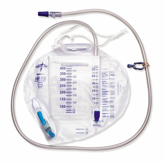 BX/10 URINE METERS DRAIN BAG,400ML ,LF