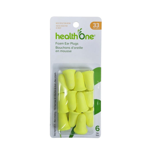 health One Foam Ear Plugs