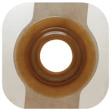 New Image Convex Flextend Skin Barrier, Pre-Cut Stoma Opening 1" (25mm) Flange 1-3/4" (44mm) Tape Border (Tapered) - Box of 5