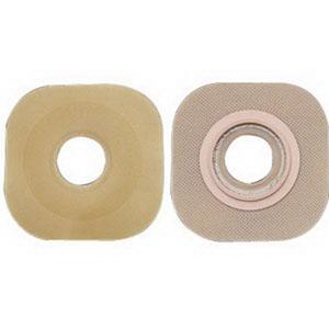 New Image Flat Flextend Skin Barrier, Pre-Cut Stoma Opening 3/4" (19mm) Flange 1-3/4" (44mm) - Box of 5