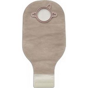 New Image Two-Piece Drainable Pouch, Flange 2-3/4" (70mm) Ultra-Clear 12" (30cm) - Box of 10