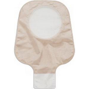 New Image Two-Piece Drainable Pouch, Flange 1-3/4" (44mm) Ultra-Clear 12" (30cm) - Box of 10