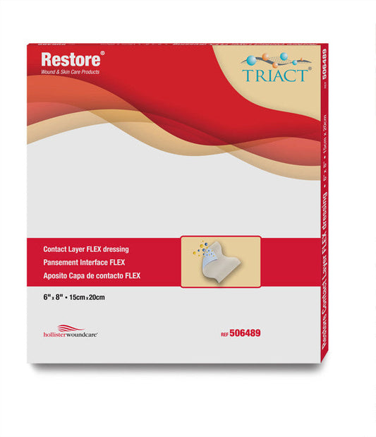 BX/10 URGOTUL RESTORE CONTACT LAYER FLEX DRESSING , 6" X 8 " (15CM X 20CM )