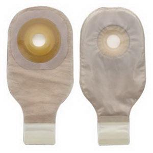 Premier One-Piece Drainable Pouch, Pre-Cut Stoma Opening 7/8" (22mm), Transparent 12" (30cm) - Box of 5