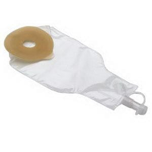 BX/10  DRAINABLE FECAL COLLECTOR, ULTRA CLEAR, FLEXTEND, MEDIUM
