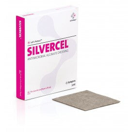 BX/10 SILVERCEL® HYDRO-ALGINATE ANTIMICROBIAL DRESSING WITH SILVER 11CM X 11CM