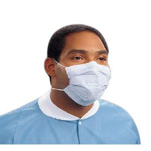 BX/50 PROCEDURE MASK WITH EARLOOPS, BLUE