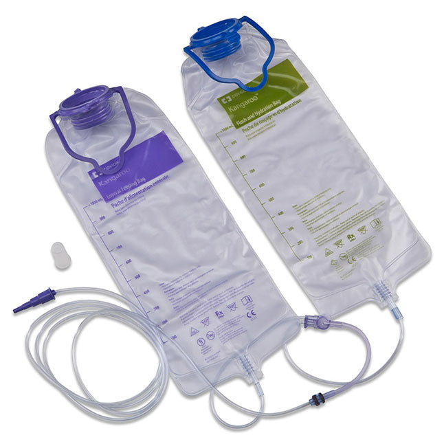 CS/30 KANGAROO JOEY 1000ML PUMP SET WITH 1000ML FLUSH BAG
