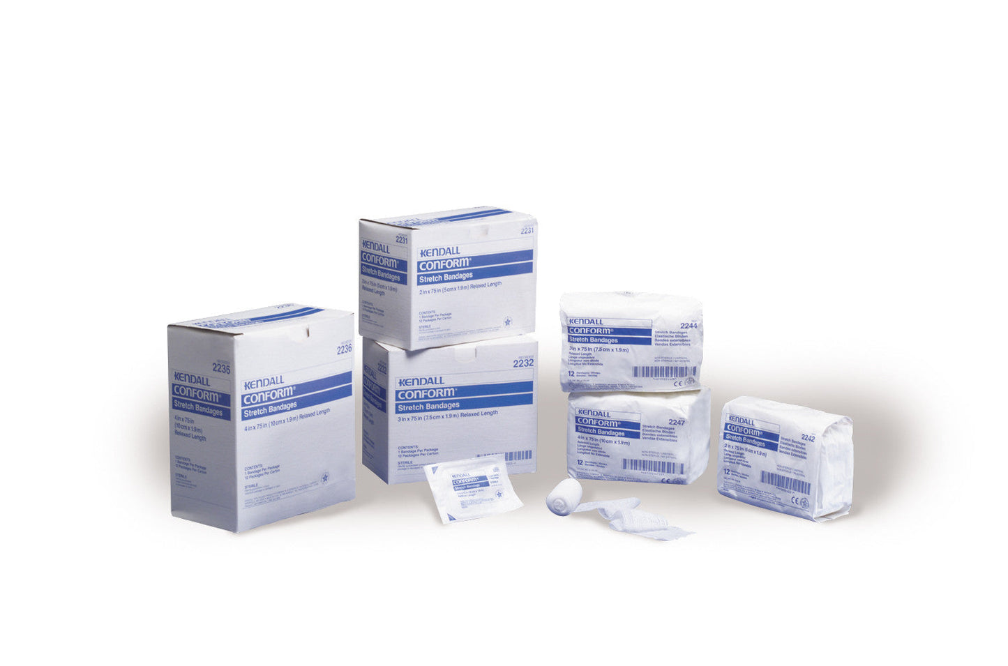 (CS8) PK/6 CONFORM BANDAGE, SIZE 6IN X 4.5YD, NON-STERILE
