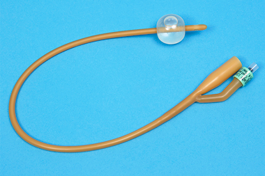 BX/10 DOVER SILICONE ELASTOMER COATED FOLEY CATHETER, 2 WAY, 5CC, 20FR.