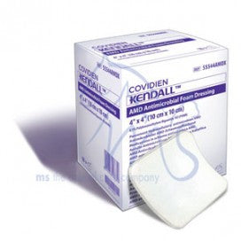 BX/10 AMD FOAM DRESSING, SIZE 6IN X 6IN