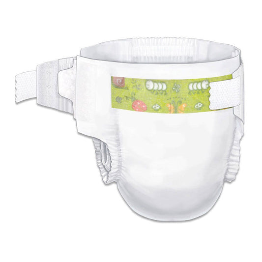 CS/8BG (40EA/BG) CURITY BABY DIAPERS, SIZE 1 (8-12 LBS.)