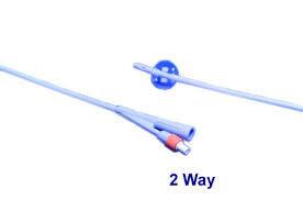 BX/10 DOVER 100% SILICONE 2-WAY FOLEY CATHETER, 26FR 30CC