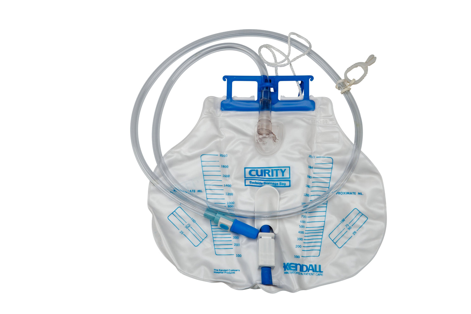 EA/1 DOVER URINE DRAINAGE METER W/ ANTI-REFLUX DEVICE 2000mL 48" TUBING - CONTAINS LATEX