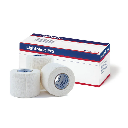 BX/16 LIGHTPLAST PRO ATHLETIC ELASTIC ADHESIVE TAPE 7.5CM X 4.5M (STRETCHED)