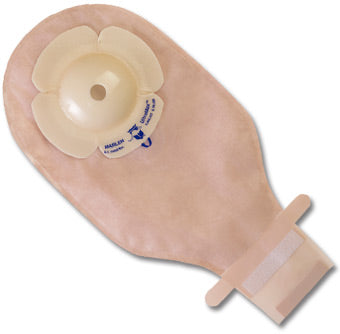 BX/10 MARLEN MANUFACTURING ULTRALITE ONE-PIECE PRE-CUT DRAINABLE POUCH WITH AQUATACK HYDROCOLLOID DEEP CONVEX BARRIER 1 1/2" OPENING,9" LX 5-3/4" W. OPAQUE, 16OZ, ODOR-PROOF