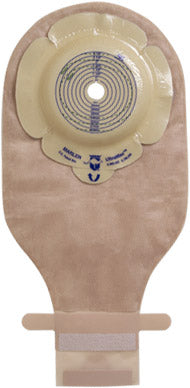 BX/10 ONE -PIECE PRE_CUT DRAINABLE POUCH WITH AQUATACK HYDRCOLLOID DEEP CONVEX BARRIER ANED KWIXK-KLOSE FASTENER 1 1/8" OPENENING,9" L X 5-3/4" W, OPAQUE,16OZ ODOR-PROOF