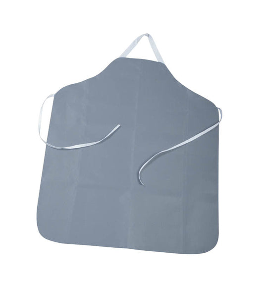 EA/1 TEFLON COATED SMOKER'S APRON, FULL CHEST AND LAP, GREY