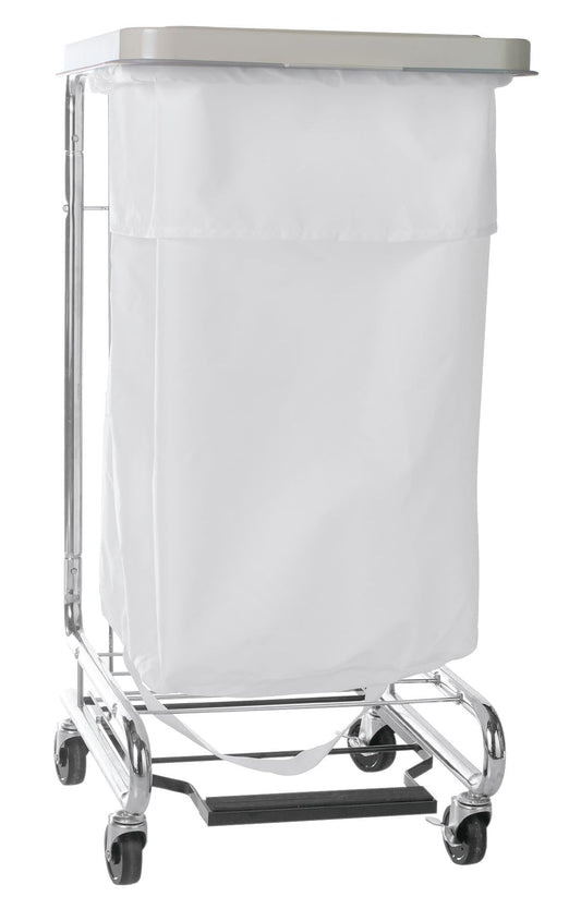 EA/1 LAUNDRY HAMPER BAG 30" X 40", DENIER NYLON WITH DRAWCORD, WHITE.7.2