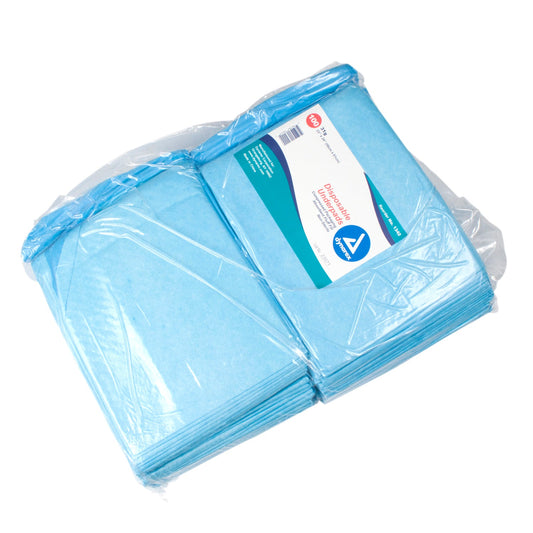 CS/200 ALLIANCE DISPOSABLE UNDERPAD, FLUFF FILLED WITH POLYMER, 23" X 24"