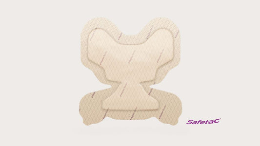 BX/10 MEPILEX WITH BORDER HEEL DRESSING, 22CM X 23CM