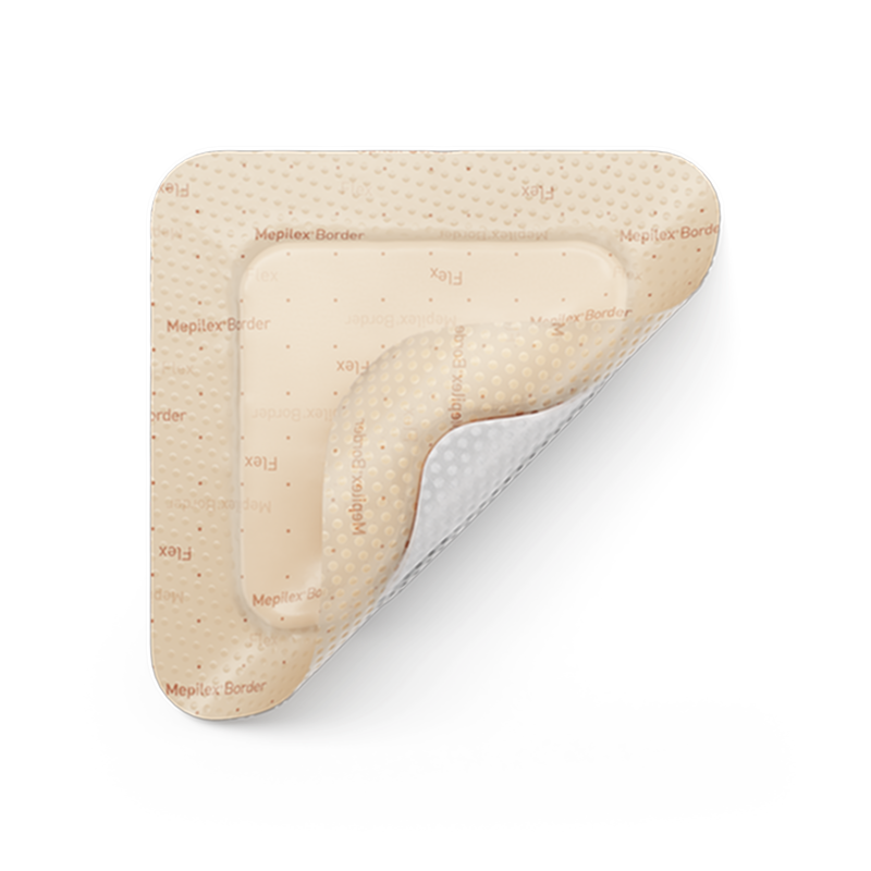 BX/10 MEPILEX BORDER FLEX 15 X20CM (6 X8")