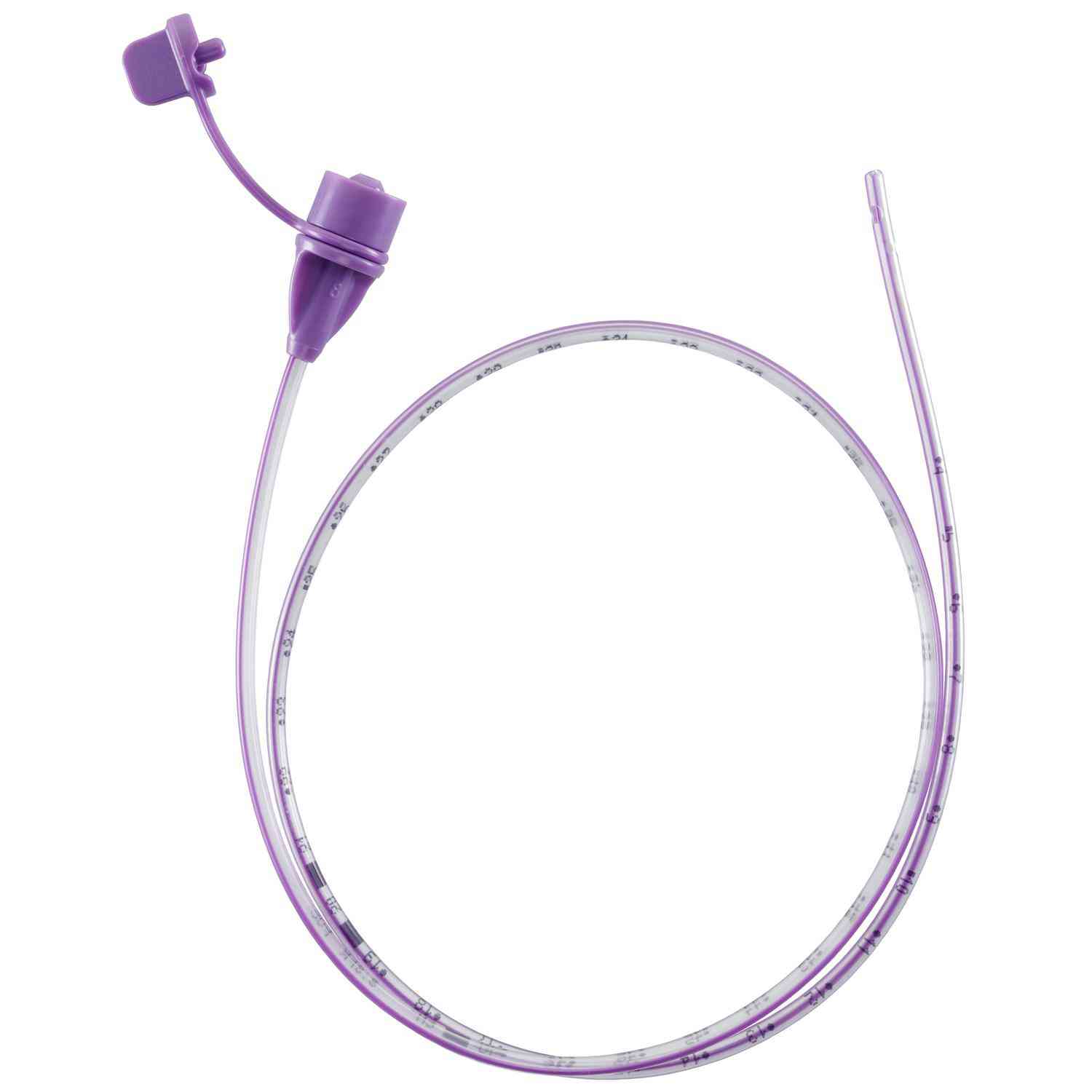 ENFit PU Feeding Tube Orange 10FR, 109cm - Case of 10