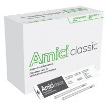 BX/100 AMICI CLASSIC FEMALE INTERMITTENT CATHETERS, SIZE 12FR 6IN