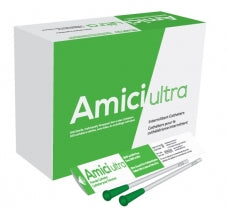 BX/100 AMICI ULTRA FEMALE INTERMITTENT CATHETERS, SIZE 16FR 7IN.