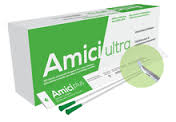 BX/100 AMICI ULTRA MALE TIEMANN INTERMITTENT CATHETERS, SIZE 14FR 16IN