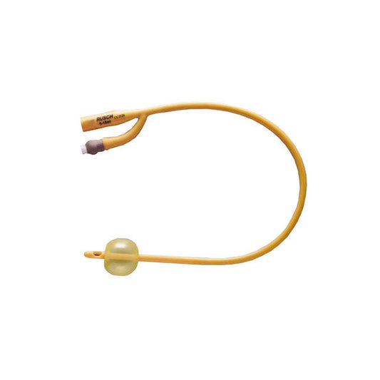 BX/10 GOLD 2WAY SIL 30CC 24FR