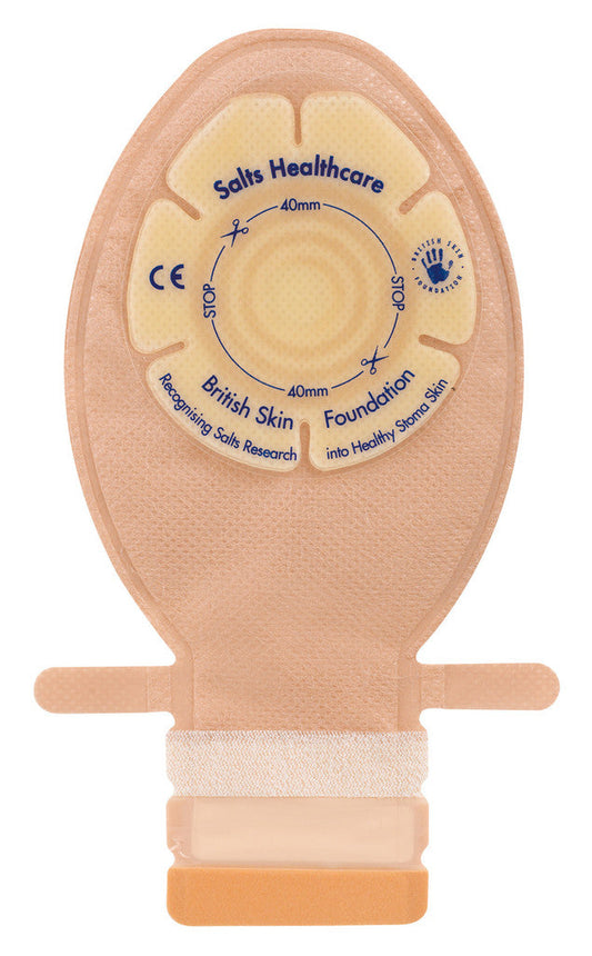 BX/30 CONFIDENCE COMFORT NEONATAL W/ FLEXIFIT 1-PC TRANSPARENT DRAINABLE POUCH  CUT-TO-FIT 8-40MM W/ STARTER HOLE