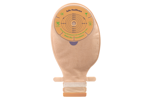 BX/30 CONFIDENCE NATURAL ADVANCE 1-PIECE LARGE DRAINABLE POUCH WITH FLEXIFIT AND ALOE, TRANSPARENT, CUT TO FIT 13-90MM