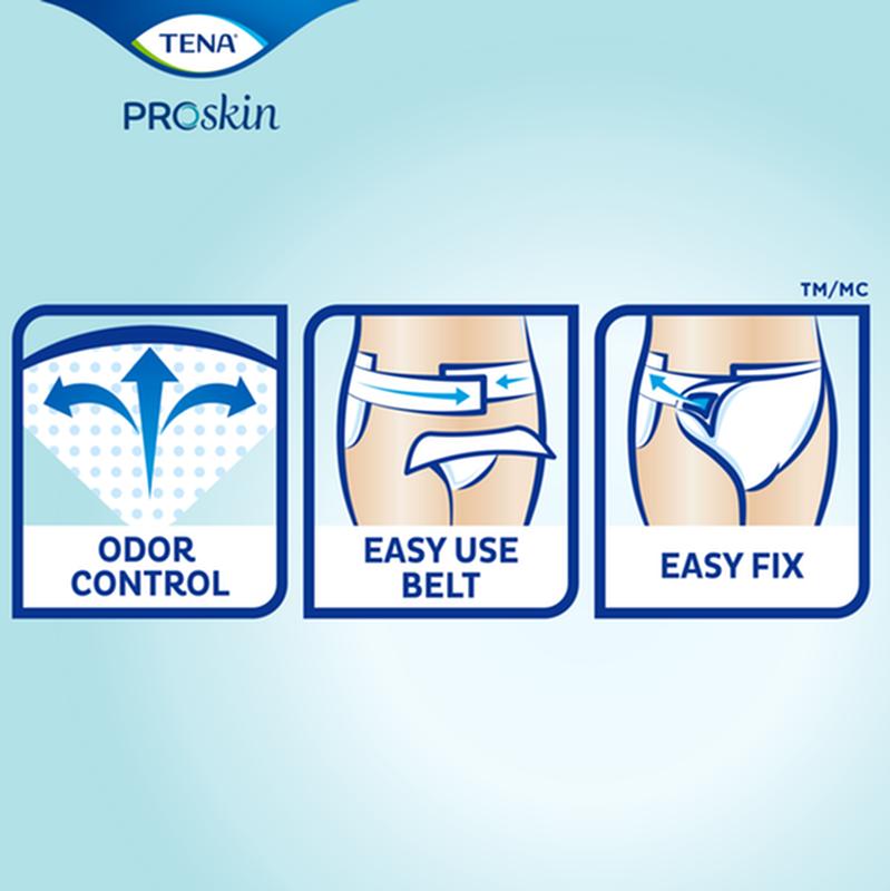 TENA® ProSkin™ Flex Maxi Brief, Maximum Absorbency, Size 12/Medium