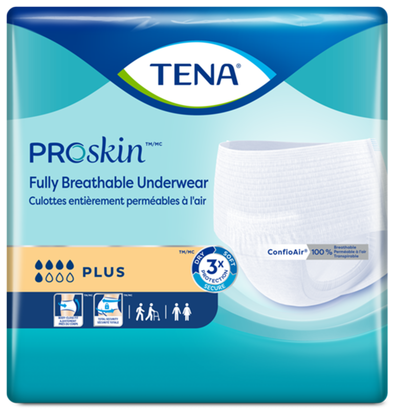 TENA® Plus Protective Incontinence Underwear, Plus Absorbency,  Large