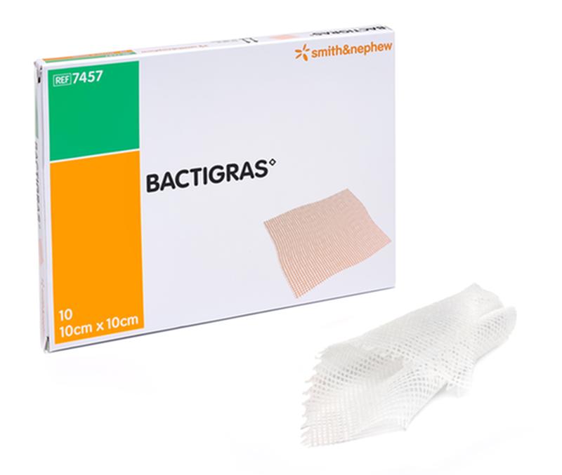 BX/10 DRESSING BACTIGRAS 15 X 20CM CHLORHEXIDINE