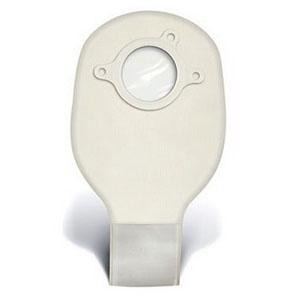 Little Ones® Two-Piece Drainable Pouch, Flange 1-1/4" (32mm), Transparent 6" (15.2cm), Tail Clip - Box of 10