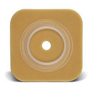 Natura® Durahesive® Skin Barrier, 4" x 4" (10cm x 10cm) , Cut-to-Fit Stoma Opening 1/2" - 1-3/4" (13mm - 45mm), Flange 2-1/4" (57mm) - Box of 10