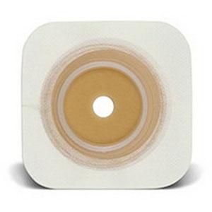 Natura® Flexible Durahesive® Skin Barrier, 5" x 5" (12.5cm x 12.5cm) White, Cut-to-Fit Stoma Opening 1/2" - 2-1/4" (13mm - 57mm), Flange 2-3/4" (70mm) - Box of 10