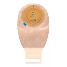 Esteem®+ One-Piece Stomahesive® Skin Barrier, Moldable Stoma Opening 3/4" - 1-3/16" (20mm - 30mm), Drainable Pouch, Transparent 12" (30.5cm), Tail Clip - Box of 10