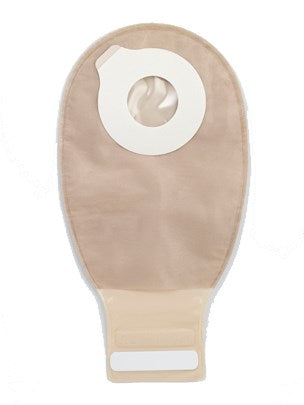 BX/10 ESTEEM SYNERGY DRAINABLE POUCH WITH  INVISICLOSE, STANDARD, TRANSPARENT 12" 61MM