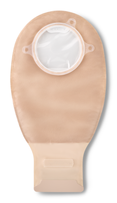 Natura® Two-Piece Drainable Pouch, Flange 1-3/4" (45mm), Opaque 12" (30.5cm), InvisiClose® - Box of 10